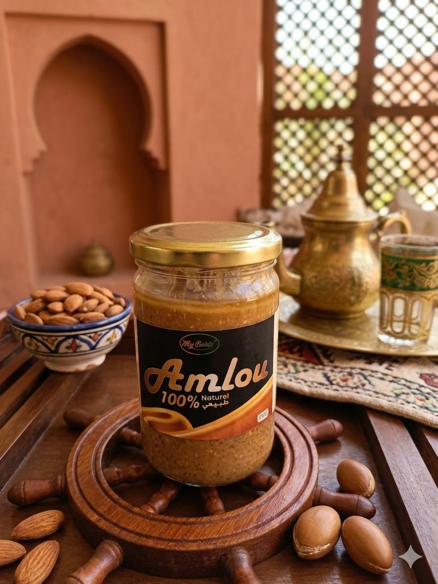 Amlou, pâte à tartiner berbère